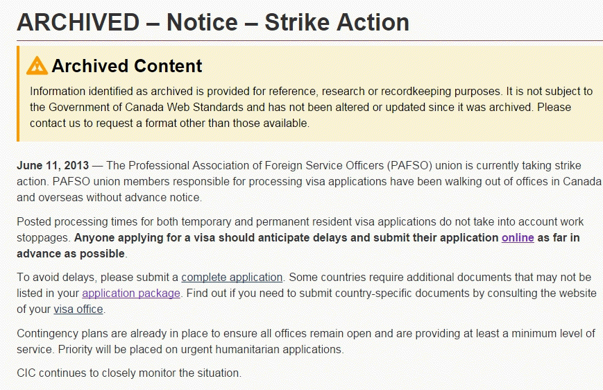ARCHIVED – Notice – Strike Action.gif